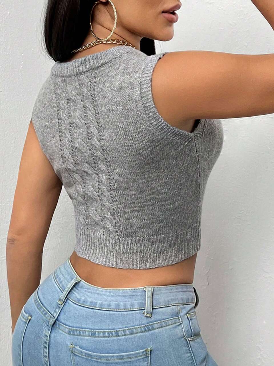 Women'S V-Neck Sweater Vest
