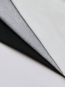 SHEIN Unity 3pcs Long Sleeve T-Shirt Set Fall Cloth For Women - Multicolor - View 6