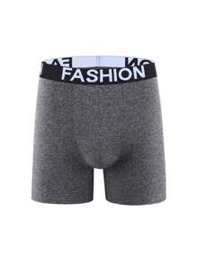 Herren Boxershorts Mit Bedrucktem Bund (7 Stücke/set)