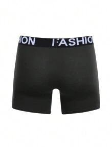 Herren Boxershorts Mit Bedrucktem Bund (7 Stücke/set)