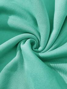 INAWLY Women's Solid Color Drawstring Hoodie And Sweatpants Set Fall Cloth For Women