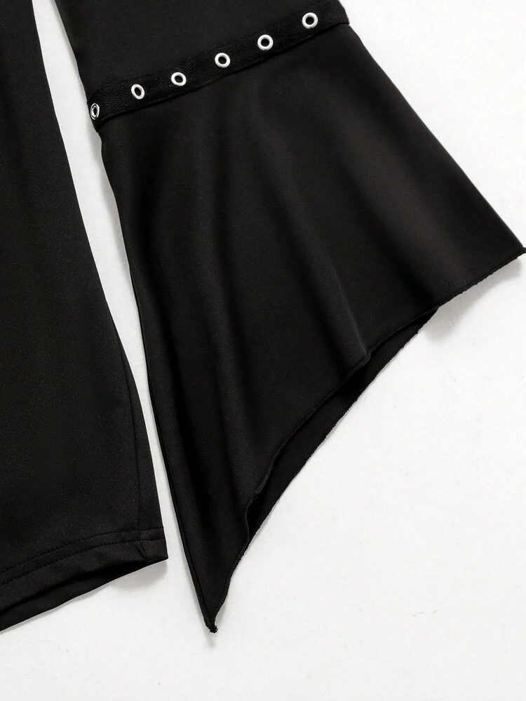 Women's Ribbed Bell Sleeve T-Shirt