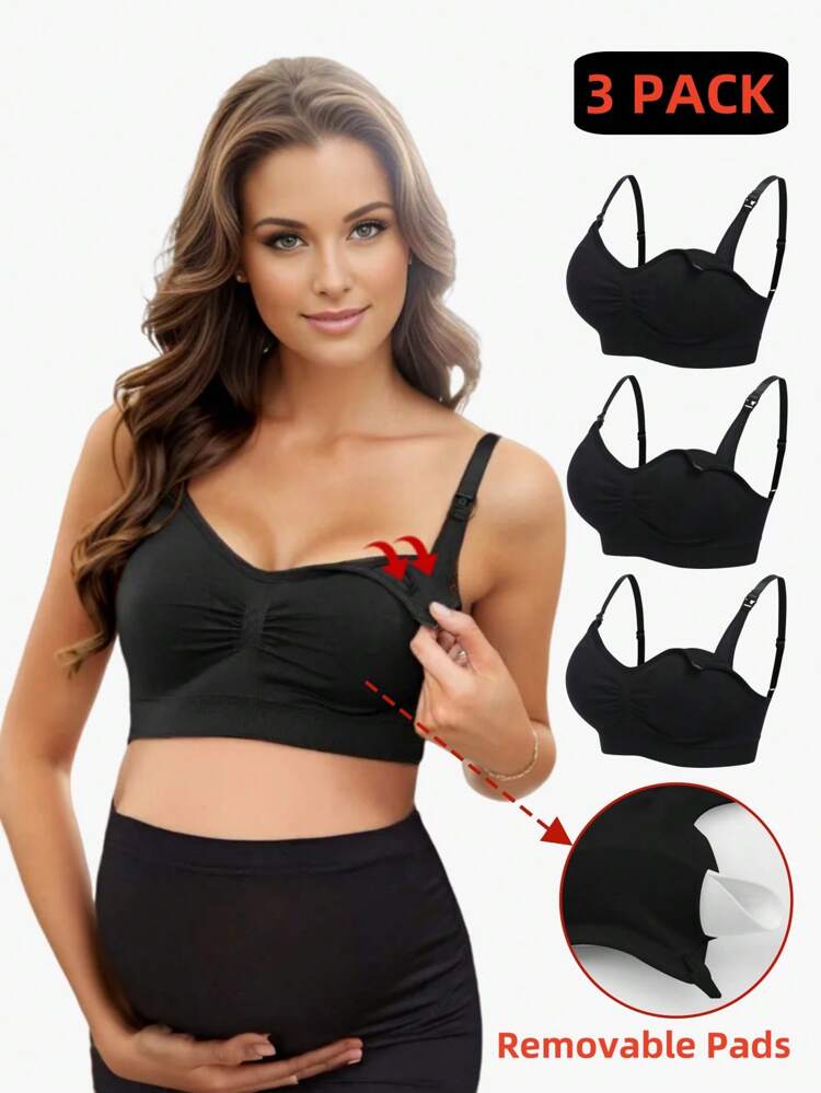Maternity Ruched Nursing Bra