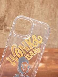 Willy Wonka and the Chocolate Factory X ROMWE 字母及人像圖案手機殼 - 彩色 - 查看 2