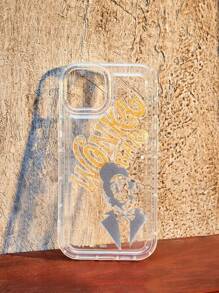 Willy Wonka and the Chocolate Factory X ROMWE 字母及人像圖案手機殼 - 彩色 - 查看 3