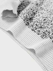 RueChic 男士山地圖案圓領毛衣 - 白色 - 查看 6