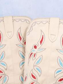 SHUZIA Women'S Mid-Calf Boots Mother's Day Present - Beige - View 4