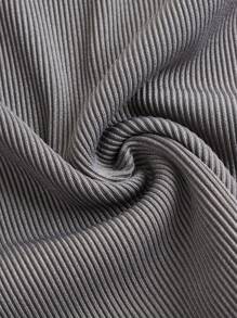 SHEIN Juego De Dos Piezas Para Adolescentes, Polera Tejida Con Estampado De Letra Y Pantalones Largos Con Estampado De Estrellas