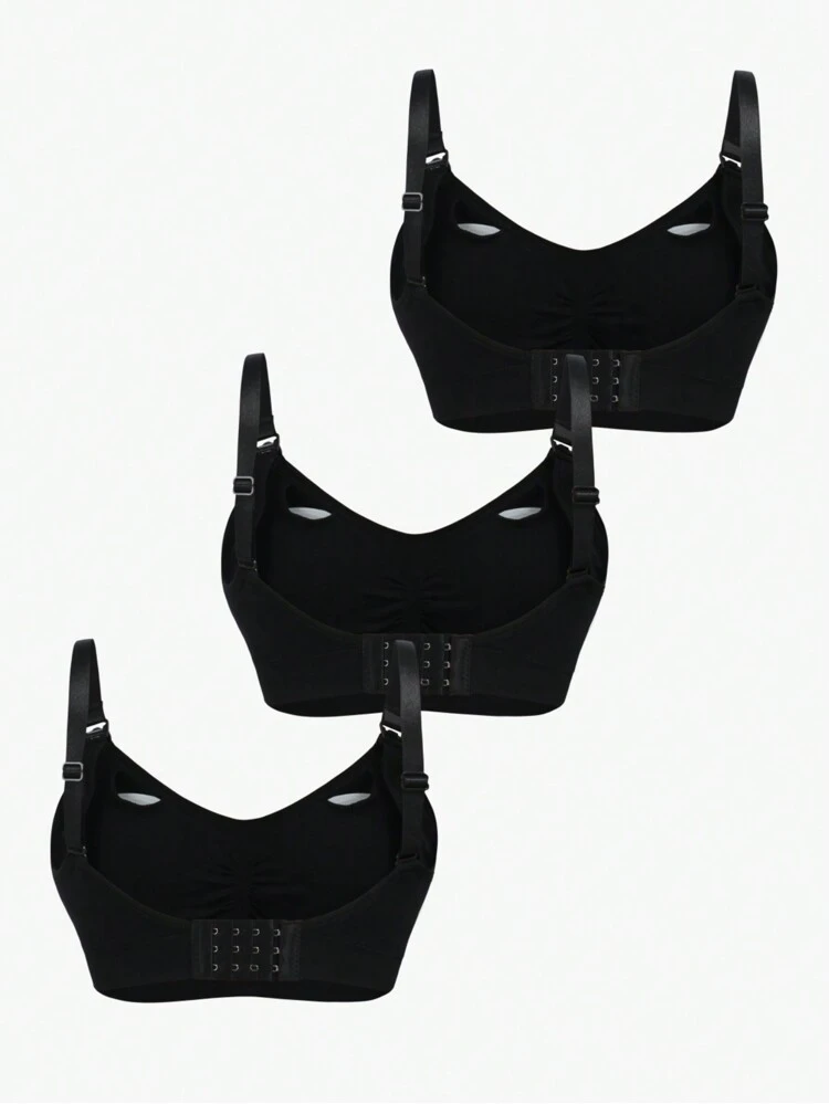 Maternity Ruched Nursing Bra