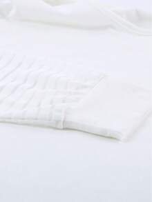 Sequin XOXO Graphic Raglan Sleeve Tee - Multicolor - View 5