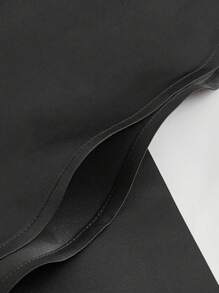 SHEIN MOD Vestido De Tirantes Con Lazo Decorativo En La Espalda Para Mujer - Negro - Ver 4