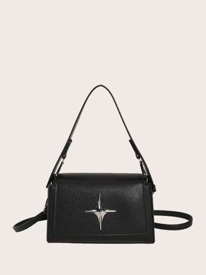 Goth Women's Black Fashionable Handbag