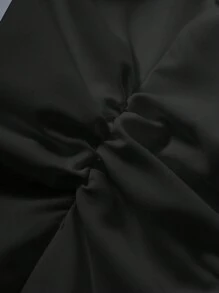 SHEIN Unity Camisa De Mangas Largas De Un Solo Color