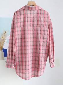 DAZY 女用寬鬆街頭風格襯衫