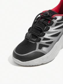 全季節兒童透氣輕量運動鞋 - 黑色 - 查看 4