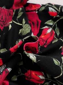 Leap Crew 情人節寶寶男孩玫瑰圖案平領短袖上衣 - 彩色 - 查看 6