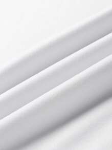 Sudadera con capucha con gráfico de letras para hombre, para otoño, parte superior de manga larga - Blanco - Ver 4