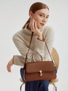 MOTF PREMIUM MINIMALIST CASUAL SHOULDER BAG, COMMUTE, BUSINESS CASUAL WOMAN BAG PERFECT FOR OFFICE BUSINESS AND WORK