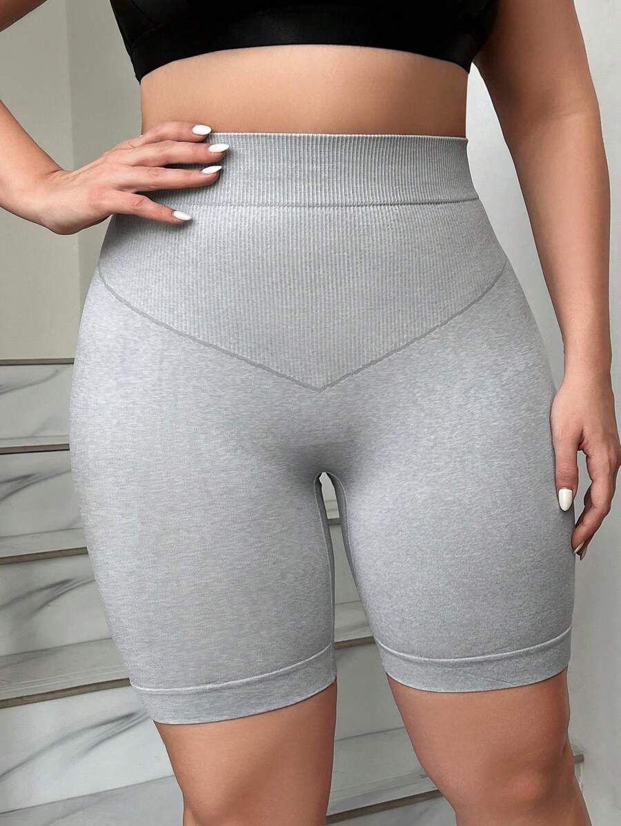 Plus Size Seamless Women'S Body Shaping Shorts