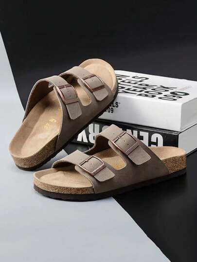 Tofflor med remmar Casual Fashionabla och bekväma sandaler i japansk stil för studenter