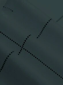 Manfinity Mode Nam Kẻ sọc Quần váy - Màu xanh lá cây đậm - Xem 3