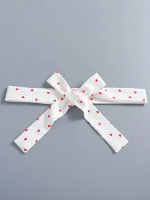 Girls' Solid Color Camisole Top And Heart Printed Jacket & Shorts Set - Red - View 4