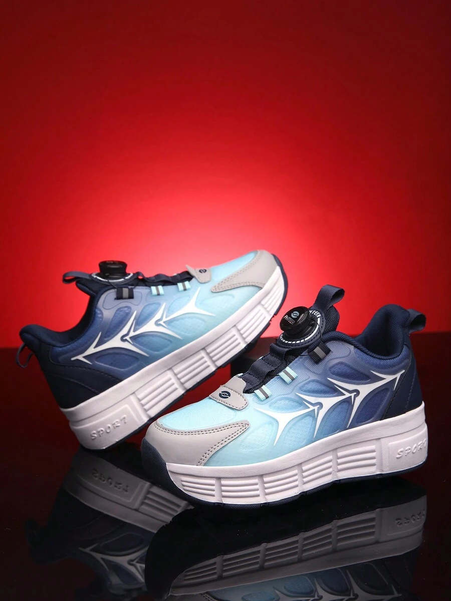 孩子們的四戶外時尚休閒滾輪鞋 - 彩色 - 查看 1