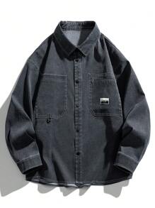 Men's Spring & Autumn Loose Fit Casual Shirt