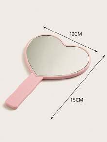 Space University 1 件心型化妝鏡 - 彩色 - 查看 3