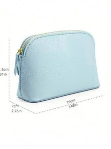 手提包化妝包,防水化妝組織袋pu皮革旅行袋