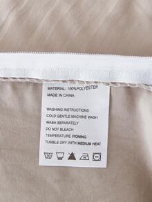 3 件/組 卡其色小球裝飾色塊聚酯斜挎包 - 彩色 - 查看 13