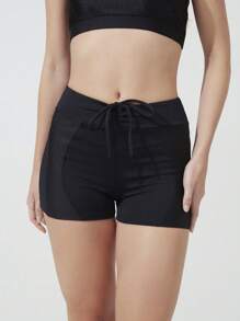 SHEIN 女士運動短褲 - 黑色 - 查看 4
