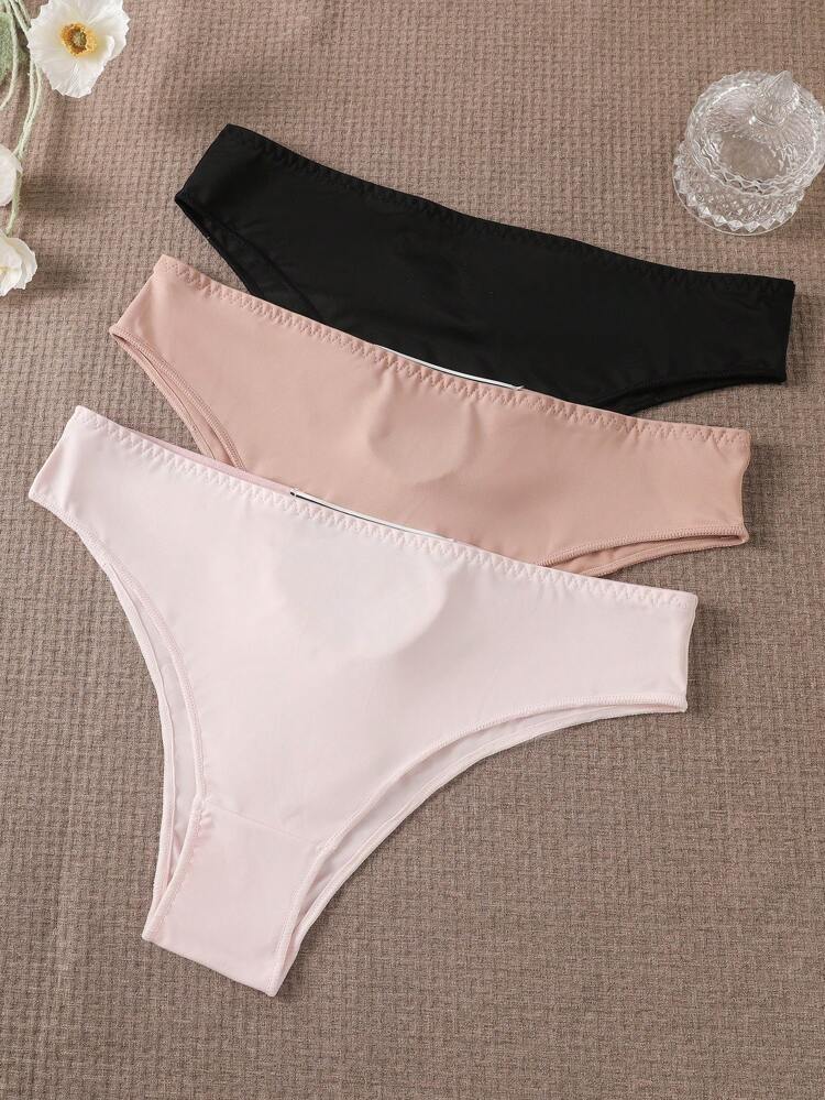 Women's Plus Size Panties 3pcs/Pack