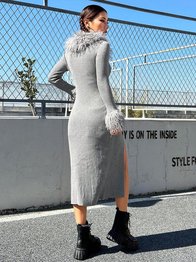 Women's Long Patchwork Cardigan