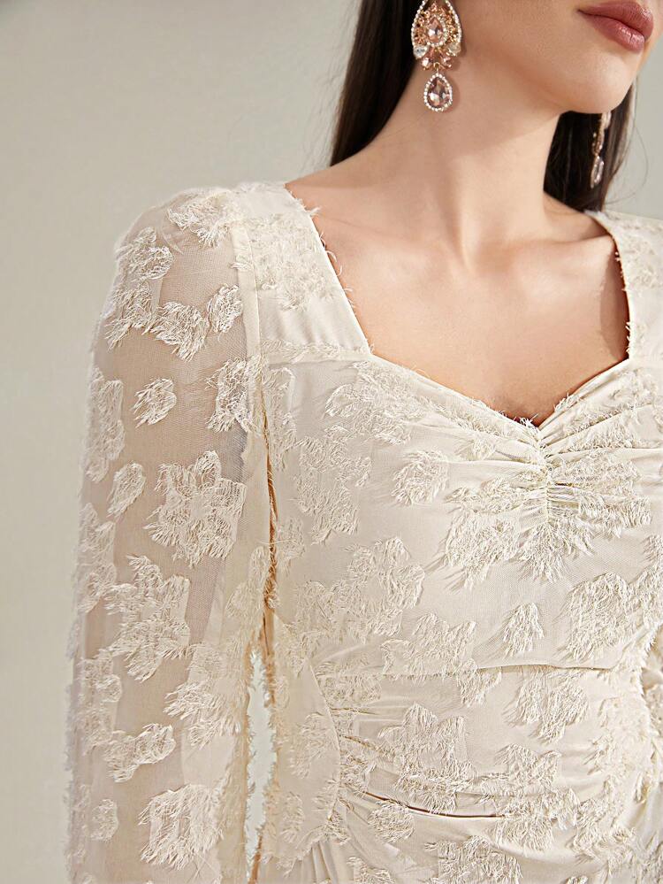 Women'S Cutout Sweetheart Neckline Dress Long Evening Dresses