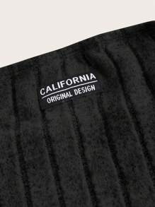 CovetEZ 3入組大尺寸拼接束腰筒上衣,帶肋紋細節