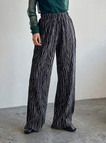 FRIFUL Ladies' All Over Printed Straight Leg Pants - Multicolor - View 10