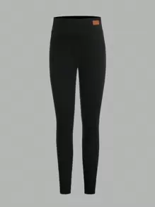 Tween Girl Comfortable Stretch Leggings, Multicolor Set Of 3 - Multicolor - View 3