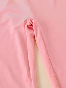 SHEIN 3入組青少年女孩連身褲,基礎款休閒背心長褲 - 彩色 - 查看 7