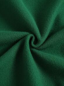 INAWLY 女士高跟鞋和字母印花毛絨運動衫