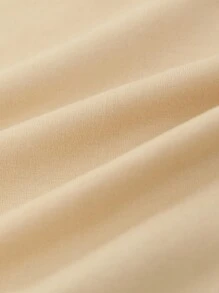 SHEIN Girls' Cartoon Printed Round Neck Sweatshirt - Multicolor - View 4