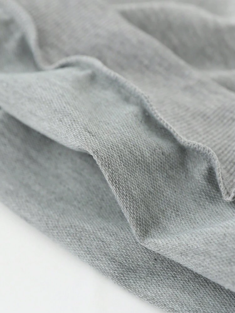 Girls' Cartoon Printed Round Neck Sweatshirt