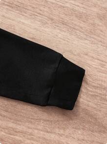 Trẻ sơ sinh Cô gái Khối màu Đúng mốt In Áo liền quần chặt Với Bowknot Chi tiết - Nhiều màu - Xem 5