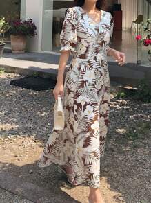 DAZY Đầm quấn in hoa dành cho nữ, đầm hè, trang phục đi nghỉ mát, đầm nữ. - Nhiều màu - Xem 7