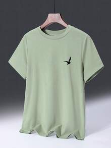 SHEIN 3pcs/Set Tween Boys' Loose Fit Casual Print Pattern Round Neck Short Sleeve T-Shirt - Multicolor - View 9