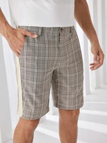 Manfinity VCAY Karierte Shorts Für Herren