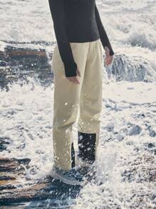 In My Nature Women's Waterproof Pressed Glue Mountaineering Pants - Mint Green - View 6