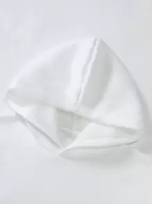 Manfinity Homme 男士標語圖案袋鼠口袋抽繩連帽衫和運動褲 - 黑與白 - 查看 7