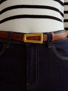 MOTF PREMIUM 女士梯級扣帶 - 酒紅色 - 查看 3