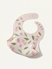 Cozy Pixies 5pcs/set Baby Feeding Set With Silicone Suction Bowl, Bib, Training Bowl, Fork And Spoon